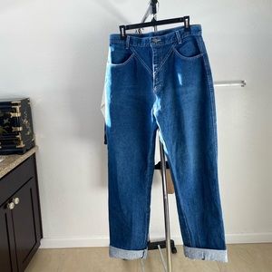 Vintage Denim Blue Jeans
